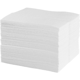 Cleaning cloths WIPEX®-SOFT, disposable, Z-fold, especially soft, high absorbency, cloth size approx. 300 x 380 mm, cellulose fleece, white, 18 x 50 cloths