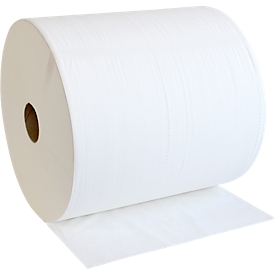 Cleaning paper HiTech, 4-ply, solvent-resistant, cloth size approx. 380 x 360 mm, bright white, 1 roll with 1000 cloths