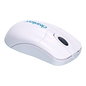 CleanKeys CKM2W - Maus - ergonomisch - optisch - 3 Tasten - kabellos