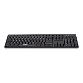 CleanType Easy Basic - Tastatur - Kunststoff, für medizinischen Bereich - waschbar - USB - QWERTY