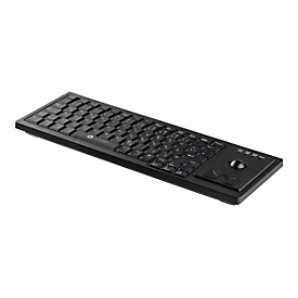 CleanType Xtra Roll - Tastatur - 75% - compact TKL - mit Trackball - USB