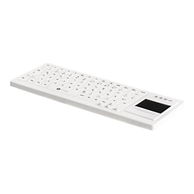 CleanType Xtra Touch Protect - Tastatur - 75% - compact TKL - mit Touchpad - USB