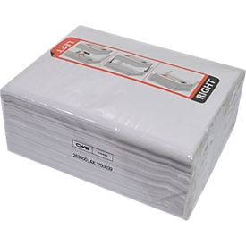 Clear+ by CWS, cassette de papier, pour distributeur de serviettes en papier IQ, 2 couches, extra-renforcé, longueur de papier 55 m, papier, blanc