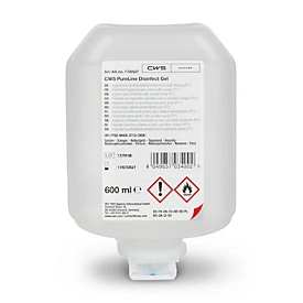 Clear+ by CWS Desinfektionsgel PureLine, 8 Packungen mit jeweils 600 ml