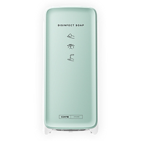 Clear+ by CWS Desinfektionsschaumspender Panel PureLine Disinfect Foam, B 123 x H 296 mm, mintgrün