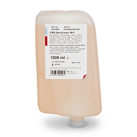 Clear+ by CWS Savon crème ParadiseLine Best Cream Mild, conforme aux normes HACCP, pH neutre, testé dermatologiquement, lot de 12 flacons de 1 000 ml chacun