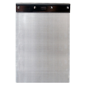 Clipboard with clamp on narrow side, 220 x 332 mm