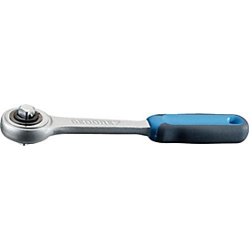 Cliquet à tête hexagonale 2093 Z-84 1/4 pouce 20 dents L.129mm avec douilles réversibles