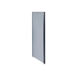 Cloison acoustique System alu-velcro, 1800 x 1250 mm, selon format EN ISO 354, combinable, gris clair/gris anthracite RAL 7016
