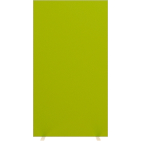 Cloison de séparation de pièce Paperflow, avec mousse acoustique non tissée, l. 940 mm, vert