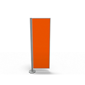 Cloison de séparation, Silent Line Plus, 550 x 1700 mm, orange
