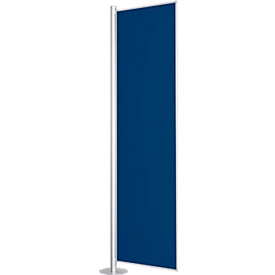 Cloison de séparation, Silent Line Plus, 800 x 2000 mm, bleu