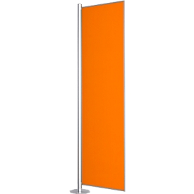 Cloison de séparation, Silent Line Plus, 800 x 2000 mm, orange