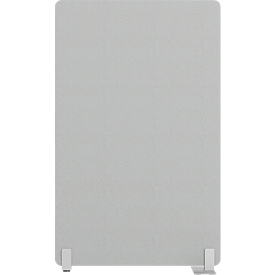 Cloison Modus avec pied, épaisseur 25 mm, L 800 x H 1400 mm, gris clair