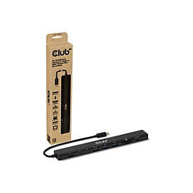 Club 3D 10-in-1 - Dockingstation - für Desktop, Laptop - USB-C / Thunderbolt - HDMI - 2.5GbE
