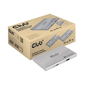 Club 3D Thunderbolt 4 Portable 5-in-1 Hub with Smart Power - Dockingstation - Thunderbolt 4