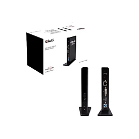 Club3D SenseVision USB 3.0 Dual Display Docking Station - Dockingstation - USB - DVI, HDMI