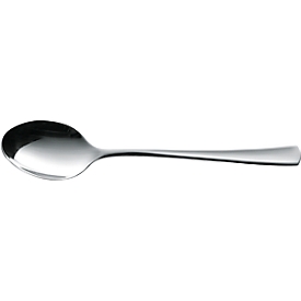 Coffee spoon Stockholm, stainless steel, mirror polished, chrome silver, 12 pieces