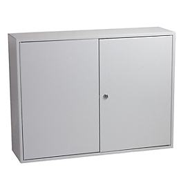 Coffre à clés Phoenix KC0607K, pouvant contenir jusqu'à 600 clés, avec serrure à cylindre, L 730 x P 205 x H 550 mm, gris clair