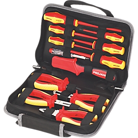 Coffre d'outils d'électricien VDE Projahn, 12 p.