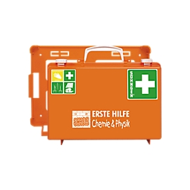 Coffret de premiers secours Chimie & Physique Soehngen, plastique ABS, pour brûlures/brûlures chimiques