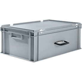 Coffret - polypropylène - L 600 x P 400 x H 230 mm -  46 litres