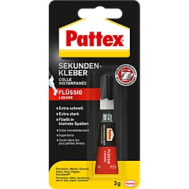 Colle instantanée Classic liquide Pattex, 3 g