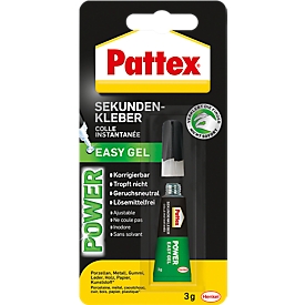 Colle instantanée Power Easy Gel Pattex 3 g