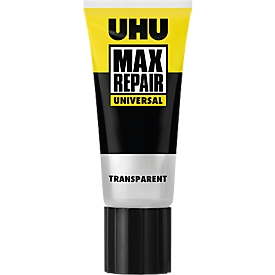 Colle universelle MAX REPAIR Universal UHU, 45 g, liquide, transparent, à base de polymères