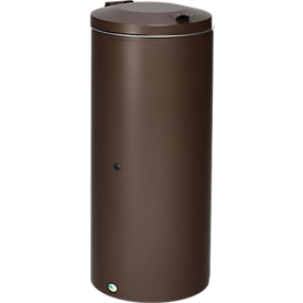 Collecteur de déchets, brun foncé