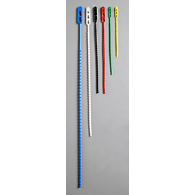 Collier de câblage, 500 x 4,0 mm, bleu