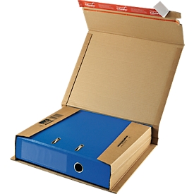 ColomPac Ordner-verzendverpakking CP050, 365 x 300 x 85 mm, bruin, 20 stuks
