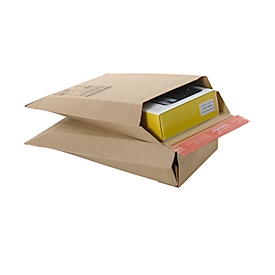 ColomPac verzendzak van golfkarton, geoptimaliseerd voor DHL, 250 x 350 x 80 mm, 20 stuks