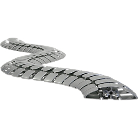 Colonne passe-câbles Kabelschlange® Pro Set, argent