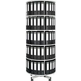 Columna archivadora de 5 estantes + 40 carpetas Schäfer Shop Select DIN A4, 80 mm negro GRATIS