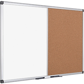 Combibord MAYA kurk/whiteboard, magnetisch, 600 x 450 mm