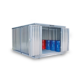 Combinación de contenedores SAFE TANK 2000, para almacenamiento pasivo