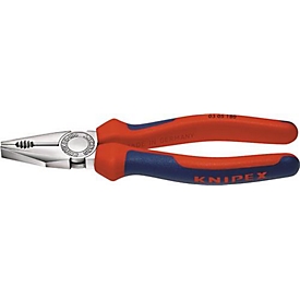 Combination pliers L.140mm chromed multi-comp. sleeve KNIPEX