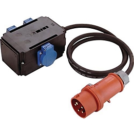 Compact distributor MIXO NAGOLD CEE-16 A,5-pole 3xsocket 230V