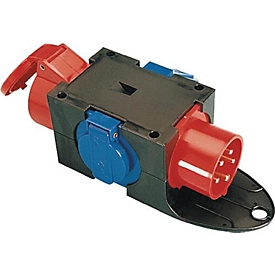 Compacte verdeler CEE-16 A,5-polig 1xCEE 16 A,2x230V