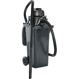 Complete set nat-droogzuiger, met gereedschapshouder, incl. grote afvalbak voor 120 l, 1 patroonfilter &amp; 1 vliesfilter, antraciet