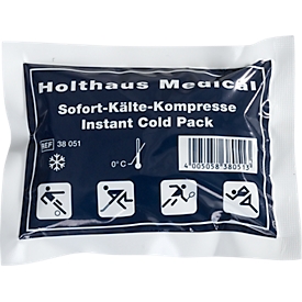 Compresse froide, sans pré-refroidissement, à usage unique, 100 x 130 mm