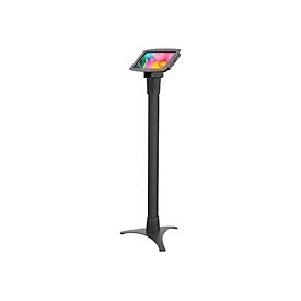 Compulocks Galaxy Tab A8 10.5" Space Enclosure Portable Floor Stand - Aufstellung - für Tablett - verriegelbar - hochwertiges Aluminium - Schwarz