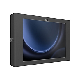 Compulocks Galaxy Tab S9/S9FE 10.9" Apex Secured Enclosure Wall Mount - Gehäuse - tragbare, freiliegende Front-/Rückkamera und Sensoren - für Tablett - verriegelbar - Metallrahmen - Schwarz - Bildschirmgröße: 22.1 cm (10.9")