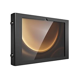 Compulocks Galaxy Tab S9+/S9FE+ 12.4" Apex Secured Enclosure Wall Mount - Gehäuse - tragbare, freiliegende Front-/Rückkamera und Sensoren - für Tablett - verriegelbar - Metallrahmen - Schwarz - Bildschirmgröße: 27.9 cm (12.4")