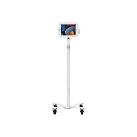 Compulocks iPad Mini 8.3" Space Enclosure Medical Rolling Cart Extended - Wagen - für Tablett - verriegelbar - medizinisch - weiß