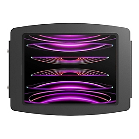 Compulocks iPad Pro 12.9" (3-6th Gen) Space Enclosure Wall Mount - Gehäuse - für Tablett - verriegelbar - Aluminium - Schwarz - Bildschirmgröße: 32.8 cm (12.9")