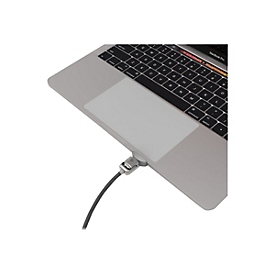 Compulocks Universal MacBook Pro 13-inch M2 / M1 Chip Security Lock Adapter With Cable Lock - Sicherheitsschlossadapter - mit Kabelschloss mit Schlüssel - für Apple MacBook Pro 13.3" (Late 2016, Mid 2017, Mid 2018, Mid 2019, Early 2020, Late 2020)