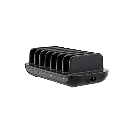 Conceptronic 160W 7-Port USB PD Charging Station - USB-C x 7 - 3.0