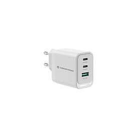 Conceptronic ALTHEA21W65 3-Port 65W GaN USB-PD-Ladegerät USB-C x 2 USB-A 1...